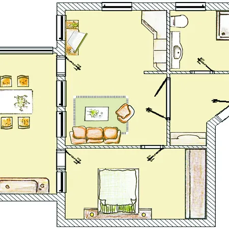Lägenhet Brise To Hus App 06 *